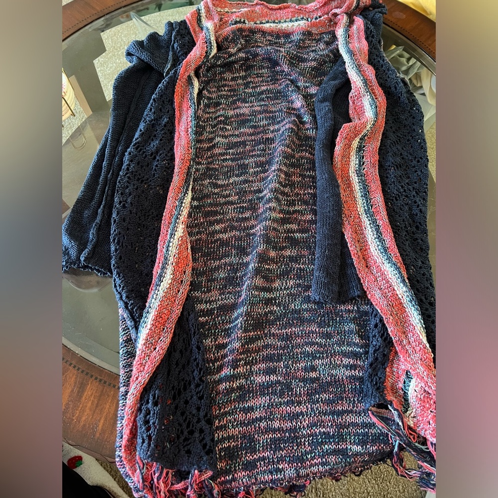 multicolor cardigan